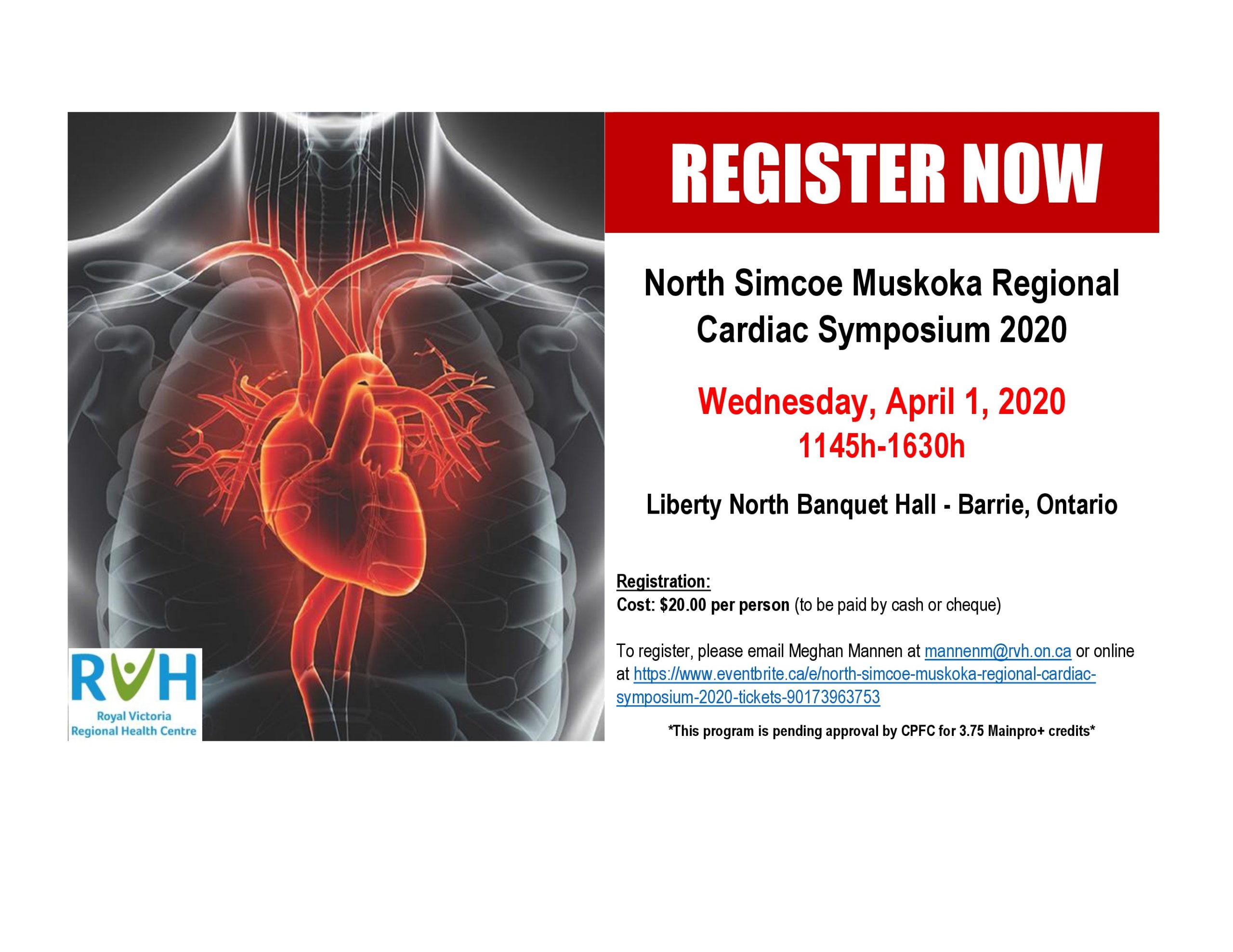 North Simcoe Muskoka Regional Cardiac Symposium Barrie and Community